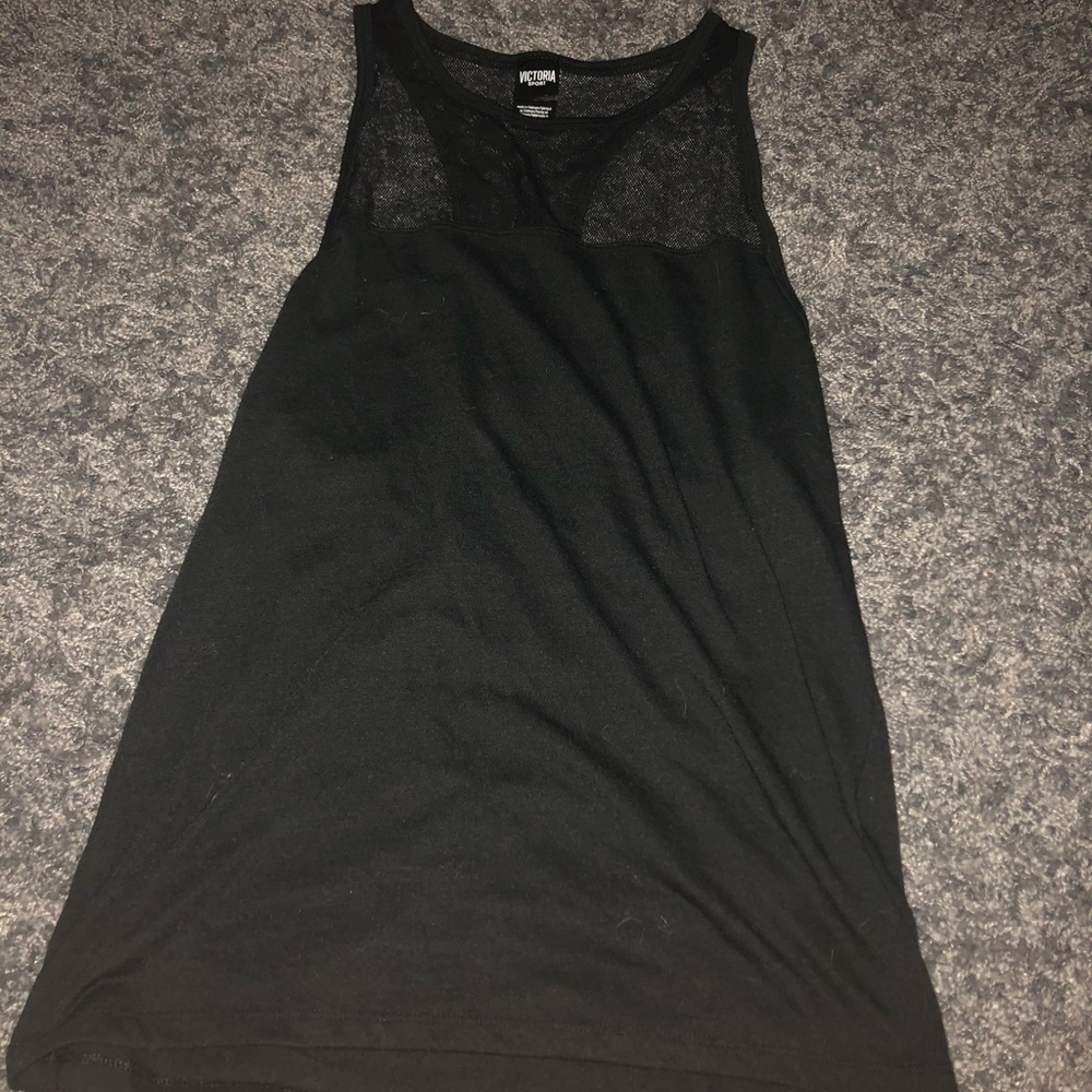 Black tank top